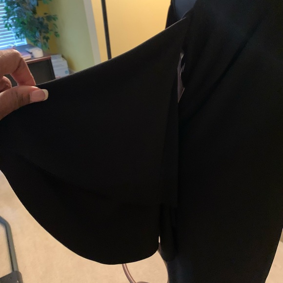 Black cold shoulder dress by Ralph Lauren Sz 10 - Picture 2 of 4